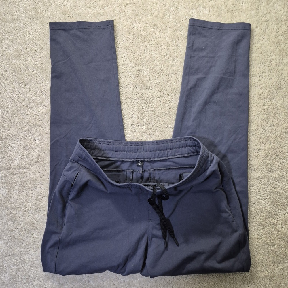 Public Rec Pants Mens 34x33 Blue All Day Everyday Sweatpants Comfort Minimal Gym
